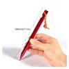 5pcs Tent Pegs 18cm Aluminum Tent Stake with Rope Outdoor Tent Nail Peg Tent Accessories Equipment DaJiKan (Color : 5pcs Silver) view 2