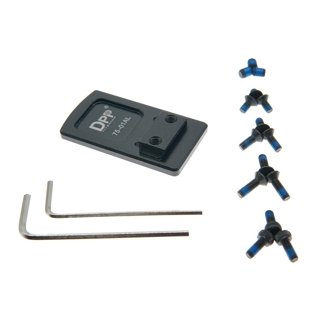 DPP Titanium Dovetail Mount Compatible with CZ 75 Vortex Viper,Burris Fastfire,Docter,Ade
