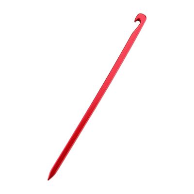 5 Pieces Tent Pegs Aluminium Alloy Tent Nails Stakes Hooks Outdoor Camping Accessories Equipment 15.5cm DaJiKan (Color : Red 1)