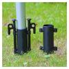 Awning Rod Holder Outdoor Camping Canopy Rod Iron Holder Fixed Tube Reinforced Windproof Tent Awning Pole Accessories DaJiKan (Color : 1PCS) view 3