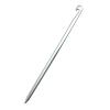 5 Pieces Tent Pegs Aluminium Alloy Tent Nails Stakes Hooks Outdoor Camping Accessories Equipment 15.5cm DaJiKan (Color : Silver) view 1