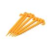 5/10/20 Pcs Tent Nails Outdoor Camping Trip Tent Peg Ground Nails Screw Nail Stakes Pegs Plastic Sand Trip Beach Tent Stakes Peg DaJiKan (Color : 20pcs) view 1