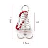 10 Pcs Spiral Shaped Spring Octopus Deck Peg Durable Rope Buckle Tent Hooks Board Pegs for Camping Hiking DaJiKan view 2