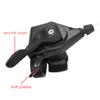 CYSKY Bike Shifter Levers 1 Pair 3x7 21 Speed Gear Shifter Mountain Bicycle Derailleur with Gear Indicator Right and Left Thumb Shift Levers Combo view 3