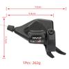 CYSKY Bike Shifter Levers 1 Pair 3x7 21 Speed Gear Shifter Mountain Bicycle Derailleur with Gear Indicator Right and Left Thumb Shift Levers Combo view 4