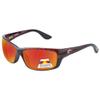 Bwake Replacement Lenses for Costa Del Mar Jose Sunglass - Fire Red POLARIZED view 2
