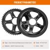 BAFANG Chainring for Mid Drive Kit : 44T Compatible with BBS02 BBS02 48V 750W 500W 350W 250W Electric Bike Mid Drive Conversion - 6.5mm Offset - with Chain Guard view 3