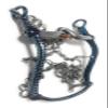 5 1/4" Mexican Blue Horse Bit, Freno Charro Azul view 1