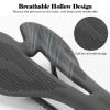 ROCKBROS Bike Seat Lightweight Carbon Fiber Bike Saddle Comfortable Road Bike Seat Bicycle Accessories for Men Women Pneumatic Cycling Saddle Cushion Shock Absorbing for Road MTB Mountain Bikes view 3
