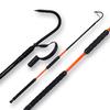 Fiblink Fishing Gaff Fiberglass Handle Stainless Steel Hooked Gaff (3& 5& 6& 7', 66 lb Test) (Lenght: 5') view 1