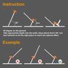 ABCCANOPY 15 Inch Tent Stakes 10 Pcs Non-Rust Metal Ground Anchors, Heavy Duty Spikes with 4 Ropes for Outdoor Camping, Orange view 4