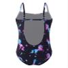 Kaerm Kids Girls One Piece Ruffled Rash Guard Monokini Swimwear Cartoon Swimming Camisole Bodysuit Black Horse 6 Years view 2