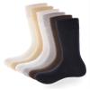 Adabella Mens Bamboo Rayon Crew Socks 6 Pack Gift Box Soft Breathable Moisture Wicking Thin Dress Socks Size 8-12 (Multicolor) view 4