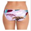 Salt + Cove Just Fronds Cinched-Back Hipster Bikini Bottoms- Lavender Size XS view 2