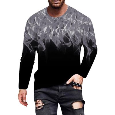 ITISME Mens Short Sleeve Graphic Tees Plus Size Trendy Designer 3D Printed T Shirts Crewneck Slim Fit Retro Lounge Funny Lightweight Hip Hop Affordable Christmas Undershirt Tops Streetwear X-Large