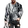 ITISME Mens Short Sleeve Graphic Tees Plus Size Trendy Designer 3D Printed T Shirts Crewneck Slim Fit Retro Lounge Funny Lightweight Hip Hop Affordable Xmas Undershirt Tops Streetwear #20 XX-Large view 3