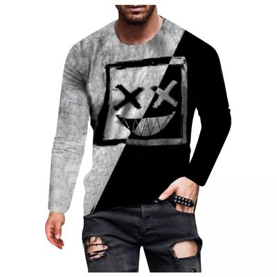 ITISME Graphic Plus Size Short Sleeve for Men Fashion Designer 3D Printed T Shirts Round Neck Slim Fit Vintage Casual Shirts Funny Lightweight Hipster Cheap Undershirt Tees Tops Streetwear Christmas