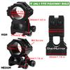 WestHunter Optics Picatinny Scope Rings, 1 Inch 30 mm Tactical Precision Scope Mount | 36 mm Center Height, 3 Sets view 3