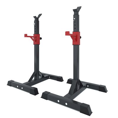 Squat Barbell Rack, Height-Adjustable Strength Training Dumbbell Racks, Separate Bench Press Stand