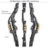AMEYXGS Archery 62" Takedown Recurve Bow and Arrows Set 30-60lbs Hunting Bow Metal Riser Longbow for Outdoor Shooting Shooting Right Hand (45lbs) view 3