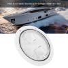 Yctze Boat Deck Access Hatch TransparentCover White Round ABS Plate for RV Marine Yacht Boat Deck Access Hatch (6 inches) view 2