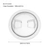 Yctze Boat Deck Access Hatch TransparentCover White Round ABS Plate for RV Marine Yacht Boat Deck Access Hatch (6 inches) view 3