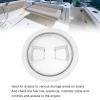 Yctze Boat Deck Access Hatch TransparentCover White Round ABS Plate for RV Marine Yacht Boat Deck Access Hatch (6 inches) view 4