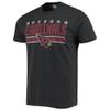 47 Men's Black Arizona Cardinals Team Stripe T-Shirt view 2