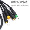 Archuu 1T4 Cable, 1T4 Electric Cable Mid Motor Brake Lever Throttle Connector for Electric Conversion Kits view 3