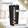 Campus Colors NCAA Stainless Steel Tumbler perfect for Gameday - 18 oz - Double Walled - Keeps Drinks Perfectly Insulated (Vanderbilt Commodores - Black) view 3