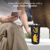 Campus Colors NCAA Stainless Steel Tumbler perfect for Gameday - 18 oz - Double Walled - Keeps Drinks Perfectly Insulated (Cal Golden Bears - Navy) view 2