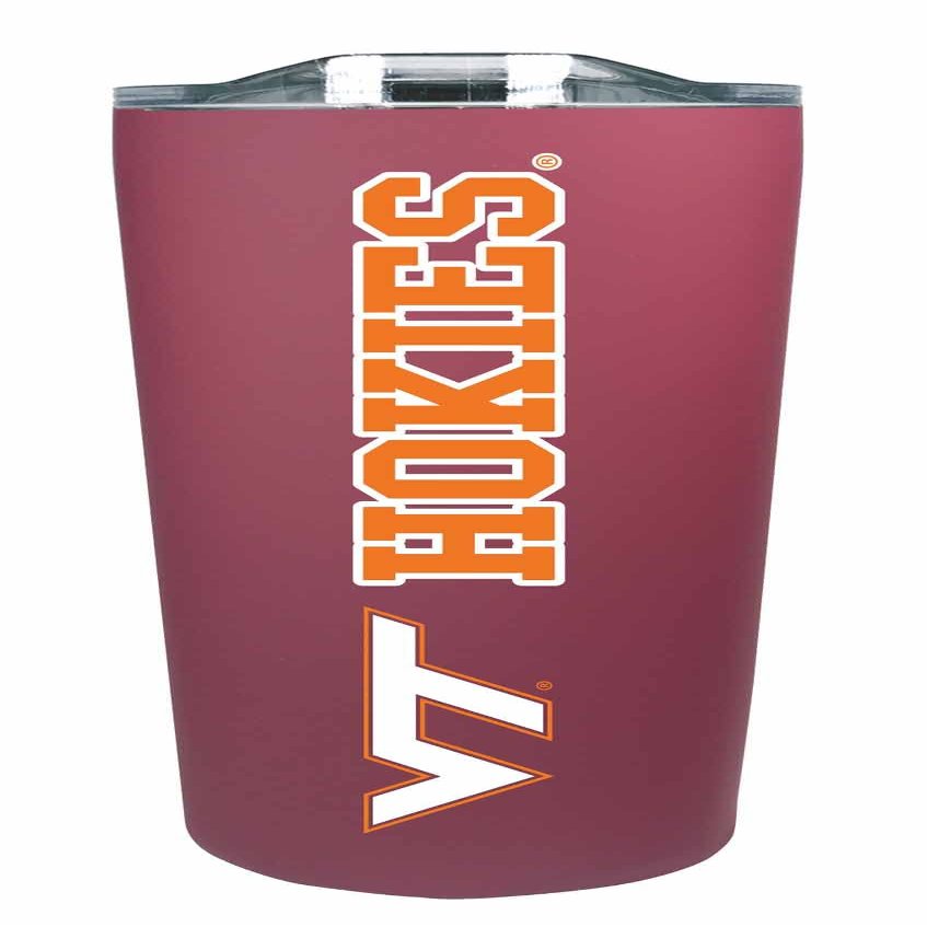 Campus Colors Virginia Tech Hokies NCAA Tumbler - 18 oz Stainless Steel Double-Walled Insulated - Officially Licensed