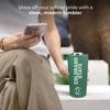 Campus Colors NCAA Stainless Steel Tumbler perfect for Gameday - 18 oz - Double Walled - Keeps Drinks Perfectly Insulated (Colorado State Rams - Green) view 2