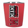 Campus Colors NCAA Stainless Steel Tumbler perfect for Gameday - 18 oz - Double Walled - Keeps Drinks Perfectly Insulated (Miami Redhawks - Red) view 1