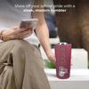 Campus Colors NCAA Stainless Steel Tumbler Perfect for Gameday - 18 OZ - Double Walled - Keeps Drinks Perfectly Insulated (Fordham Rams - Maroon) view 2