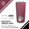 Campus Colors NCAA Stainless Steel Tumbler Perfect for Gameday - 18 OZ - Double Walled - Keeps Drinks Perfectly Insulated (Fordham Rams - Maroon) view 3