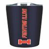 Campus Colors NCAA Stainless Steel Tumbler perfect for Gameday - 18 oz - Double Walled - Keeps Drinks Perfectly Insulated (Illinois Fighting Illini - Navy) view 1