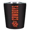 Campus Colors NCAA Stainless Steel Tumbler perfect for Gameday - 18 oz - Double Walled - Keeps Drinks Perfectly Insulated (Oklahoma State Cowboys - Black) view 1