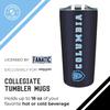 Campus Colors NCAA Stainless Steel Tumbler perfect for Gameday - 18 oz - Double Walled - Keeps Drinks Perfectly Insulated (Columbia Lions - Navy) view 3