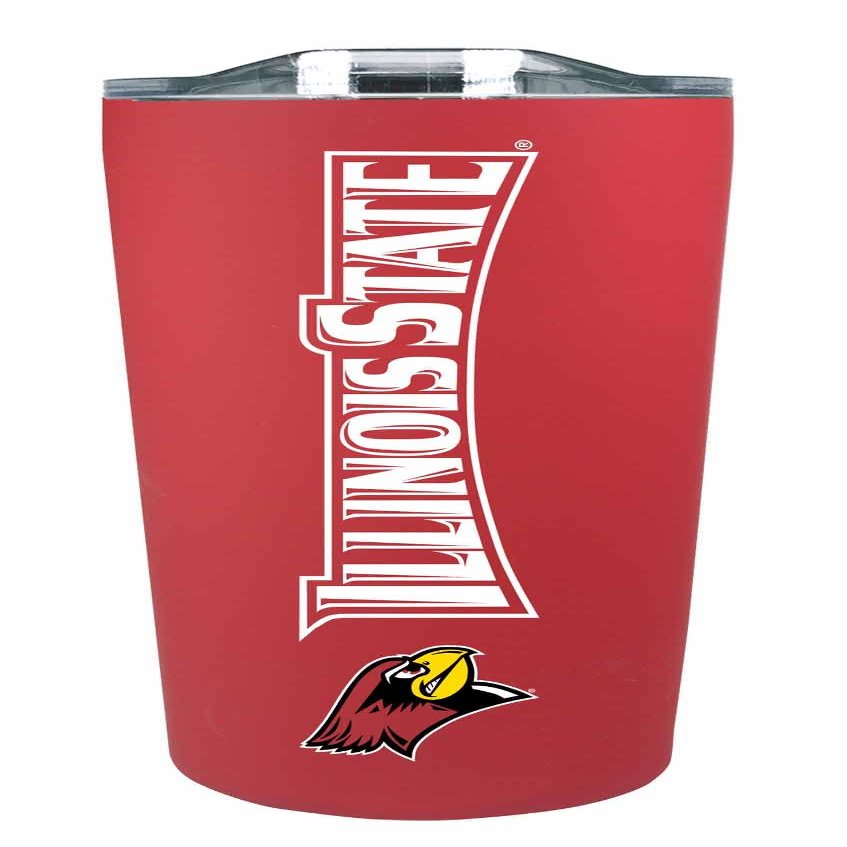 Campus Colors Illinois State Redbirds NCAA Tumbler - 18 oz Stainless Steel Double-Walled Insulated - Officially Licensed