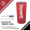 Campus Colors Illinois State Redbirds NCAA Tumbler - 18 oz Stainless Steel Double-Walled Insulated - Officially Licensed view 3
