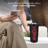 Campus Colors NCAA Stainless Steel Tumbler perfect for Gameday - 18 oz - Double Walled - Keeps Drinks Perfectly Insulated (Cincinnati Bearcats - Black) view 2