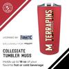 Campus Colors NCAA Stainless Steel Tumbler perfect for Gameday - 18 oz - Double Walled - Keeps Drinks Perfectly Insulated (Maryland Terrapins - Red) view 3