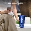 Campus Colors NCAA Stainless Steel Tumbler perfect for Gameday - 18 oz - Double Walled - Keeps Drinks Perfectly Insulated (Memphis Tigers - Royal) view 2
