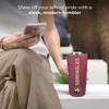 Campus Colors NCAA Stainless Steel Tumbler perfect for Gameday - 18 oz - Double Walled - Keeps Drinks Perfectly Insulated (Florida State Seminoles - Maroon) view 2