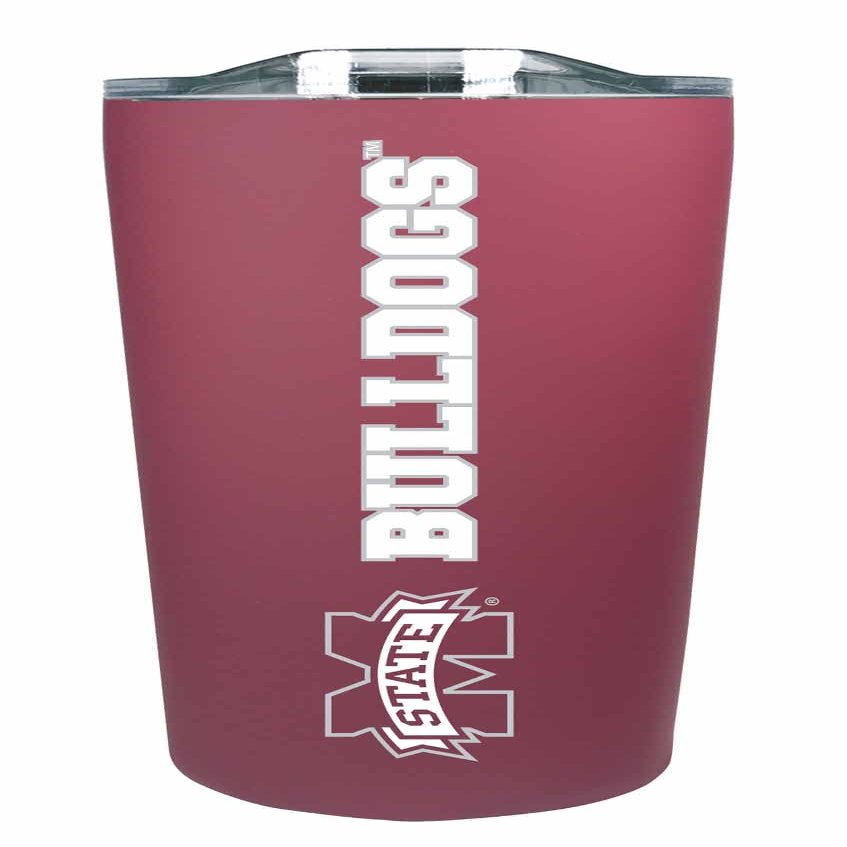 Campus Colors Mississippi State Bulldogs NCAA Tumbler - 18 oz Stainless Steel Double-Walled Insulated - Officially Licensed