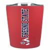 Campus Colors NCAA Stainless Steel Tumbler perfect for Gameday - 18 oz - Double Walled - Keeps Drinks Perfectly Insulated (Fresno State Bulldogs - Red) view 1