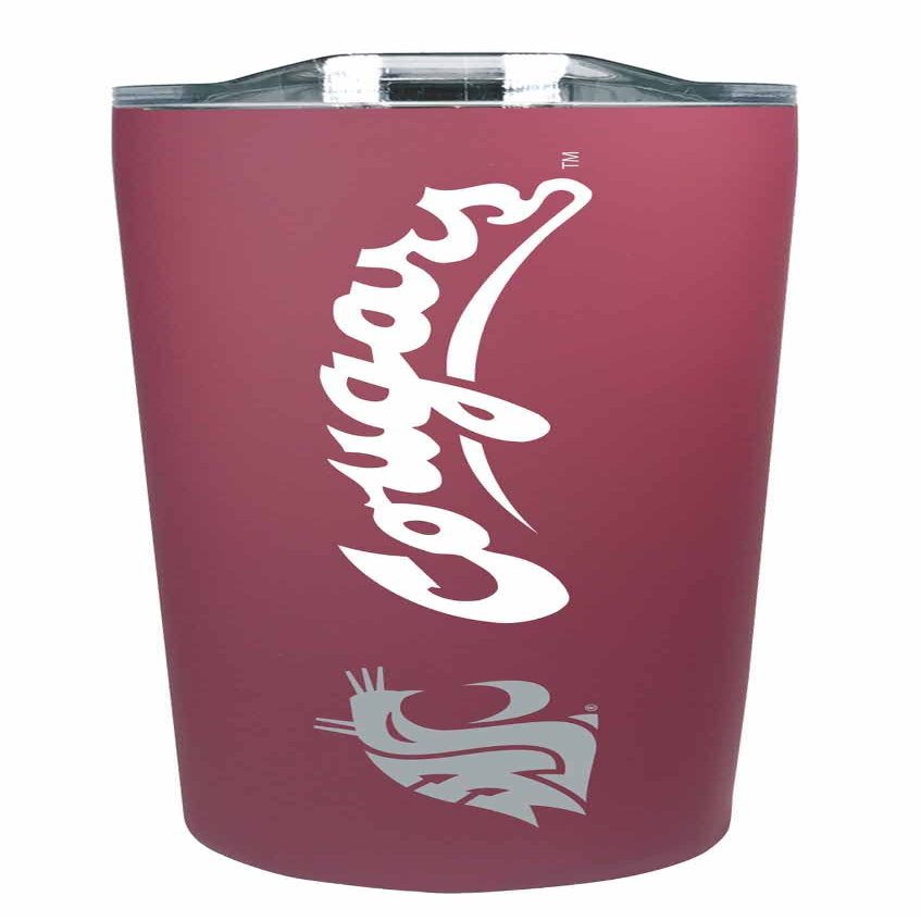 Campus Colors Washington State Cougars NCAA Tumbler - 18 oz Stainless Steel Double-Walled Insulated - Officially Licensed