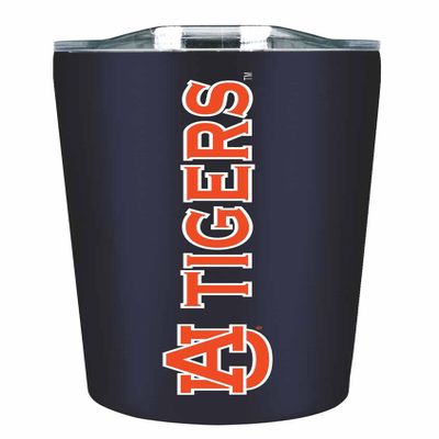 Campus Colors NCAA Stainless Steel Tumbler perfect for Gameday - 18 oz - Double Walled - Keeps Drinks Perfectly Insulated (Auburn Tigers - Navy)