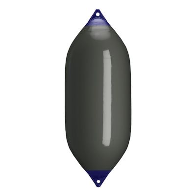 Polyform F-Series Boat Fender F-11 Standard Blue Ropehold - Graphite